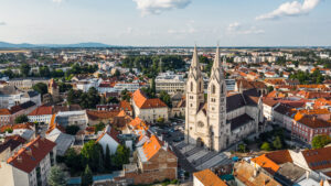 Blick auf Wiener Neustadt